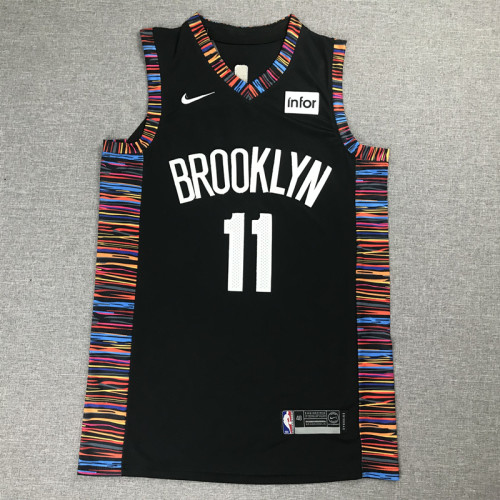 City Edition Black Kyrie Irving #11 Brooklyn Nets Basketball Jersey Sports Shirt Tops 