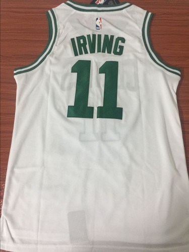 Classic White Kyrie Irving #11 Boston Celtics Basketball Jersey Sports Shirt Tops 