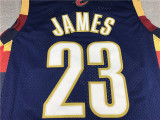 Vintage 08 09 Black LeBron James #23 Cleveland Cavaliers Basketball Jersey Sports Shirt Tops 