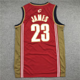 Vintage 03 04 Red LeBron James #23 Cleveland Cavaliers Basketball Jersey Sports Shirt Tops 