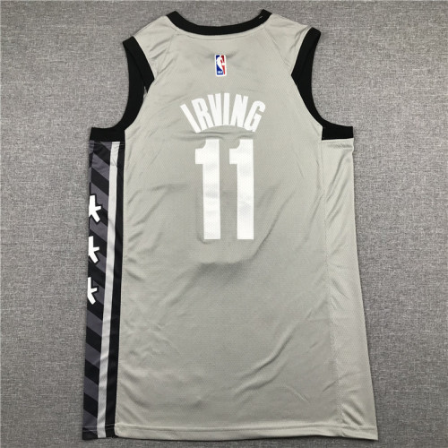 Classic Grey Kyrie Irving #11 Brooklyn Nets Basketball Jersey Sports Shirt Tops