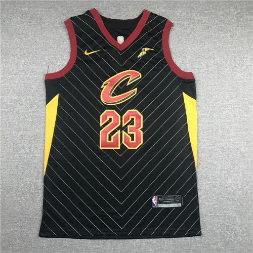 Classic Black LeBron James #23 Cleveland Cavaliers Basketball Jersey Sports Shirt Tops