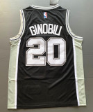 Classic Version Manu Ginóbili #20 San Antonio Spurs Basketball Jersey Sports Shirt Tops