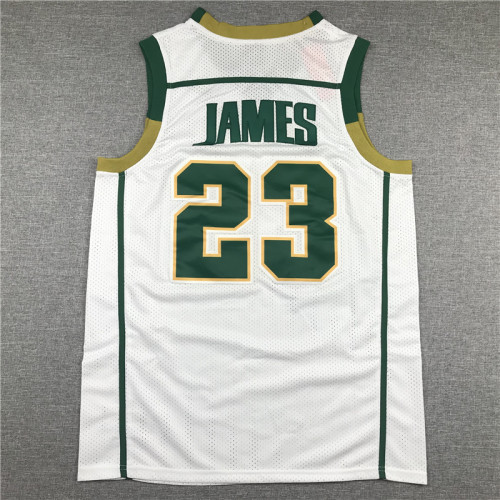 LeBron James #23 Saint Vincent Saint Mary High School Basketball Jersey Sports Shirt Tops