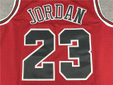 Retro 96 97 Champion Gold Label Red Michael Jordan #23 Chicago Bulls Basketball Jersey Sports Shirt Tops