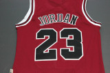 Retro 96 97 Champion Gold Label Red Michael Jordan #23 Chicago Bulls Basketball Jersey Sports Shirt Tops