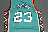 Retro 1996 All-Star Green Michael Jordan #23 Chicago Bulls Basketball Jersey Sports Shirt Tops