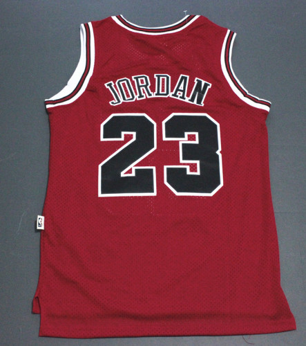 Retro 96 97 Champion Gold Label Red Michael Jordan #23 Chicago Bulls Basketball Jersey Sports Shirt Tops