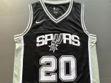 Classic Version Manu Ginóbili #20 San Antonio Spurs Basketball Jersey Sports Shirt Tops