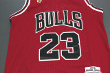 Retro 96 97 Champion Gold Label Red Michael Jordan #23 Chicago Bulls Basketball Jersey Sports Shirt Tops