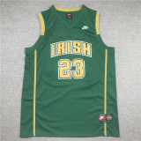 Green LeBron James #23 Saint Vincent Saint Mary High School Basketball Jersey Sports Shirt Tops