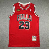 Retro 1998 Finals Red Michael Jordan #23 Chicago Bulls Basketball Jersey Sports Shirt Tops