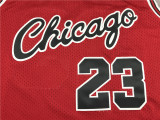 Retro 84 85  Chicago  Red Michael Jordan #23 Chicago Bulls Basketball Jersey Sports Shirt Tops