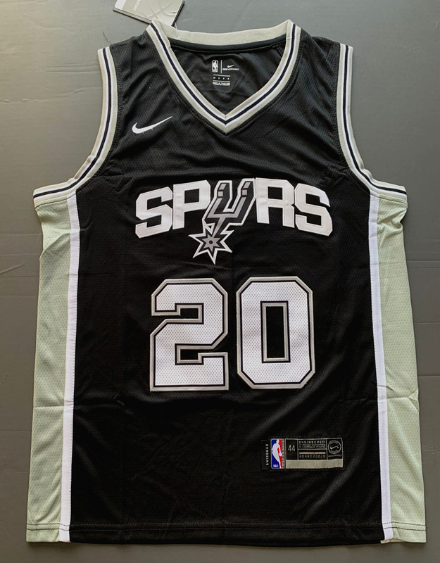 Classic Version Manu Ginóbili #20 San Antonio Spurs Basketball Jersey Sports Shirt Tops