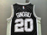 Classic Version Manu Ginóbili #20 San Antonio Spurs Basketball Jersey Sports Shirt Tops