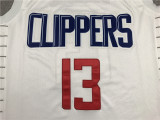 City Version White Paul George #13 Los Angeles Clippers Basketball Jersey Sports Shirt Tops