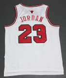 Classic White Michael Jordan #23 Chicago Bulls Basketball Jersey Sports Shirt Tops
