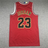 Retro Chinese Character  Bull  Michael Jordan #23 Chicago Bulls Basketball Jersey Sports Shirt Tops