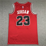 Back NBA Logo Nike Classic Red Michael Jordan #23 Chicago Bulls Basketball Jersey Sports Shirt Tops