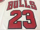 Back NBA Logo Nike Classic White Michael Jordan #23 Chicago Bulls Basketball Jersey Sports Shirt Tops