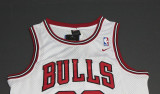 Classic White Michael Jordan #23 Chicago Bulls Basketball Jersey Sports Shirt Tops