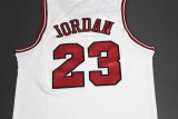 Classic  Chicago  White Michael Jordan #23 Chicago Bulls Basketball Jersey Sports Shirt Tops