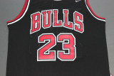 Classic Black Michael Jordan #23 Chicago Bulls Basketball Jersey Sports Shirt Tops