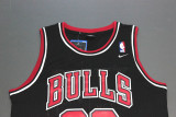Classic Black Michael Jordan #23 Chicago Bulls Basketball Jersey Sports Shirt Tops