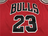 Back NBA Logo Nike Classic Red Michael Jordan #23 Chicago Bulls Basketball Jersey Sports Shirt Tops