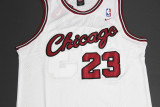 Classic  Chicago  White Michael Jordan #23 Chicago Bulls Basketball Jersey Sports Shirt Tops