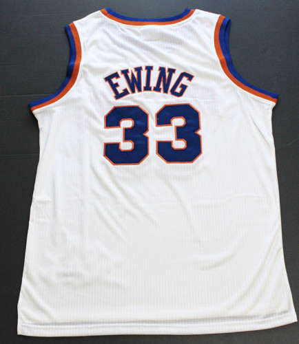Retro WhitePatrick Ewing #33 New York Knicks Basketball Jersey Sports Shirt Tops