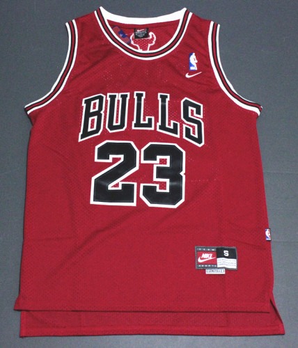 Classic Red Michael Jordan #23 Chicago Bulls Basketball Jersey Sports Shirt Tops