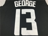 City Edition Black Paul George #13 Los Angeles Clippers Basketball Jersey Sports Shirt Tops