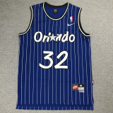 Classic Blue Shaquille O'Neal #32 Orlando Magic Basketball Jersey Sports Shirt Tops 