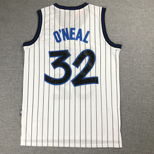 Classic White Shaquille O'Neal #32 Orlando Magic Basketball Jersey Sports Shirt Tops 