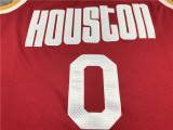 Retro Red Russell Westbrook #0 Houston Rockets Basketball Jersey Sports Shirt Tops 