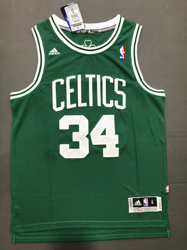 Classic Green Paul Pierce #34 Boston Celtics  Basketball Jersey Sports Shirt Tops 