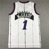 Vintage 98 99 White Tracy McGrady #1 Orlando Magic Basketball Jersey Sports Shirt Tops 