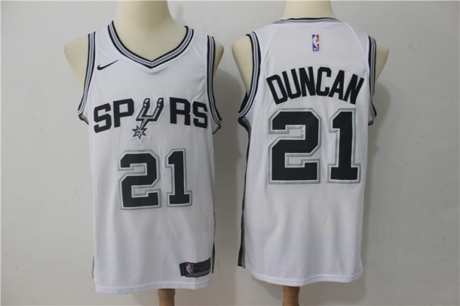 Classic Style Tim Duncan #21 San Antonio Spurs Basketball Jersey Sports Shirt Tops 