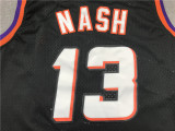 Vintage Black Steve Nash #13 Phoenix Suns Basketball Jersey Sports Shirt Tops