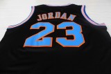 Black Michael Jordan Space Jam Basketball Jersey Sports Shirt Tops 