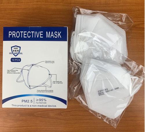 Antivirus KN95 Mask Adult Disposable Sterile Hospital External Use