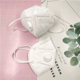 5-layer kn95 dust mask with breathing valve 2-layer meltblown cloth to prevent peculiar smell