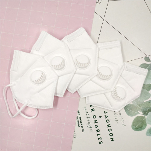 5-layer kn95 dust mask with breathing valve 2-layer meltblown cloth to prevent peculiar smell