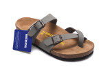 Birkenstock Clip-on summer Sandals - Regular Unisex Adults Suede Frosted
