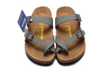 Birkenstock Clip-on summer Sandals - Regular Unisex Adults Suede Frosted