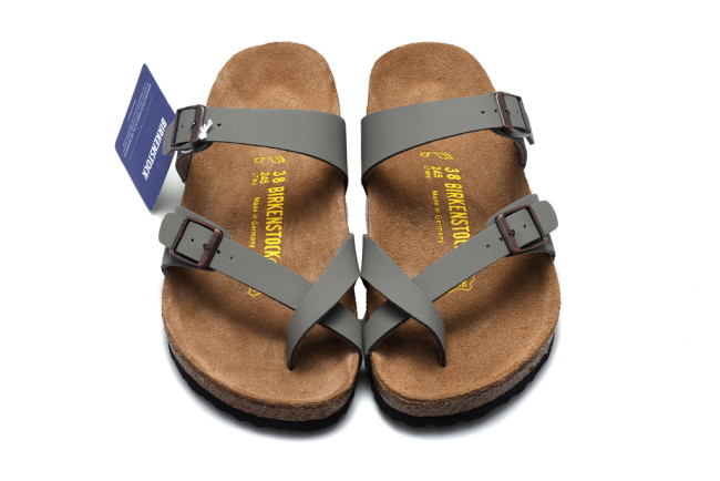 Birkenstock Clip-on summer Sandals - Regular Unisex Adults Suede Frosted