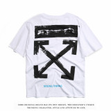 OFF Men's Short Sleeve T-Shirt Summer New Men's Hip Hop Short Sleeve