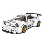 Lego Super Running Electric Remote Control Sports Car Building Blocks Assembled Small Particles