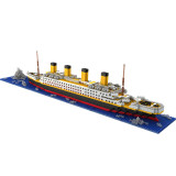 Lego 1860pcs Titanic Small Particle Building Blocks Toy Boat